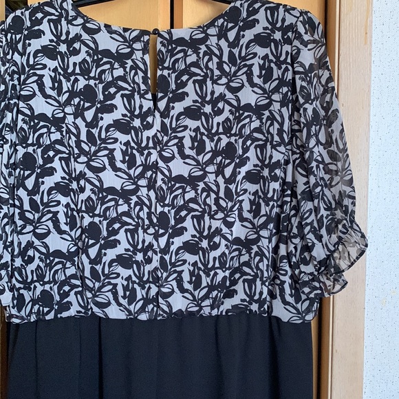 Beautiful Black &Grey Dress - Picture 8 of 12